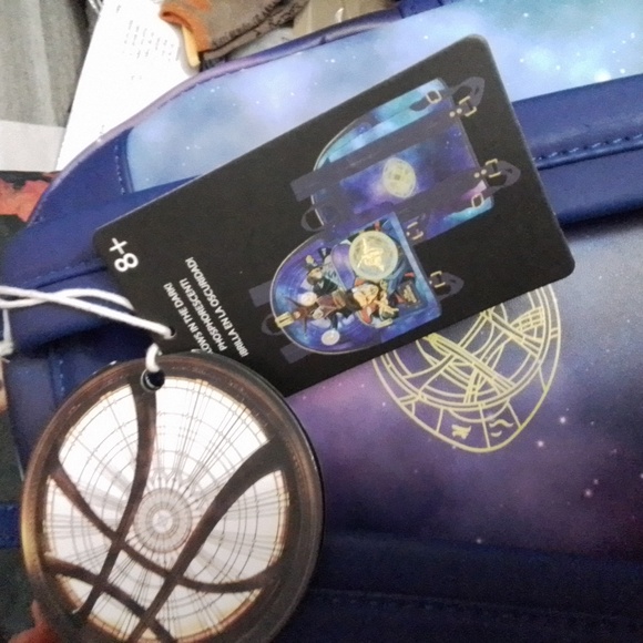 Marvel Dr.Strange Multiverse Madness Loungefly Backpack and Wallet - Picture 2 of 3